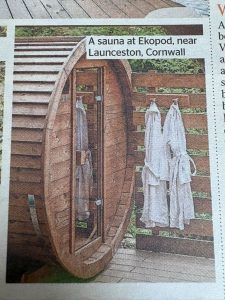 The Saturday Times - Glamping Sites Article