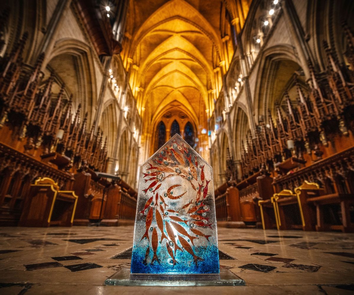 Gold Cornwall Tourism Award Trophy Gold Glamping Business of the Year